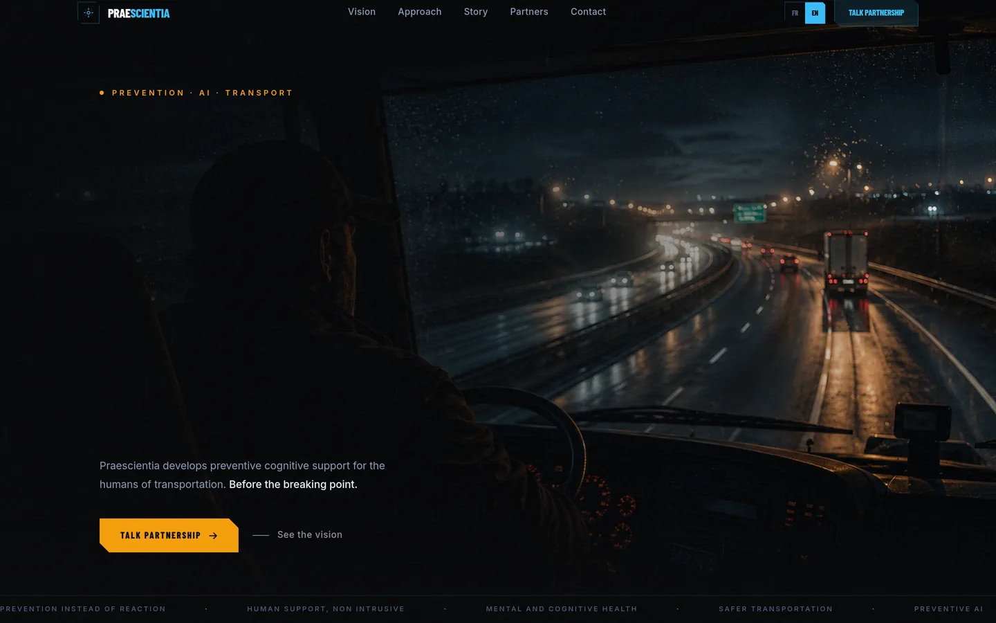Praescientia — Prévention psychosociale pour le transport